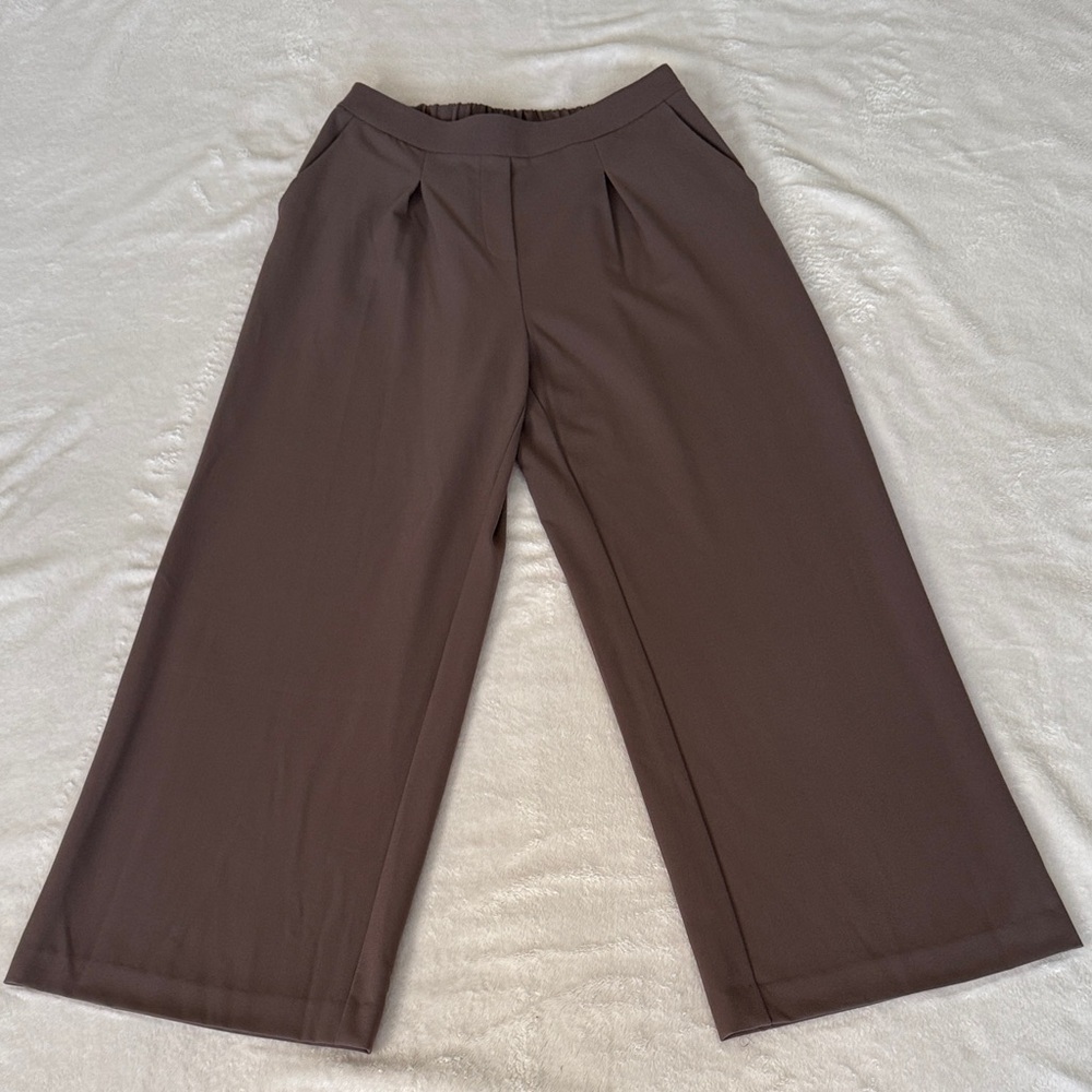 Nordstrom Rack Brown Wide-Leg Women's Pants